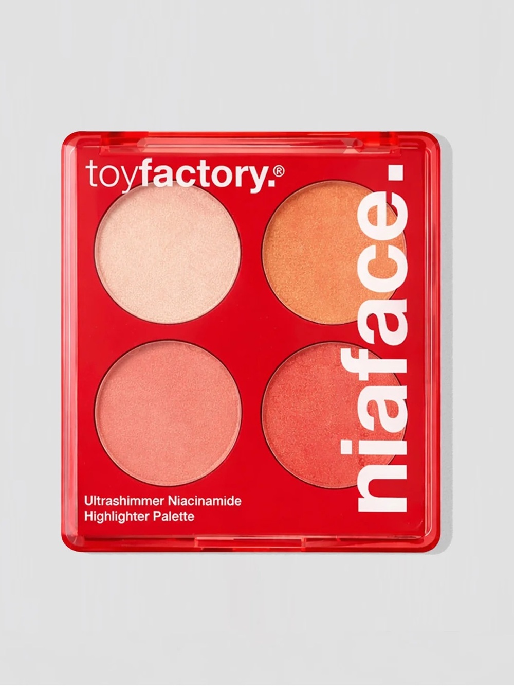 Toyfactory Niaface Ultrashimmer Niacinamide Highlighter Palette NEW Sealed